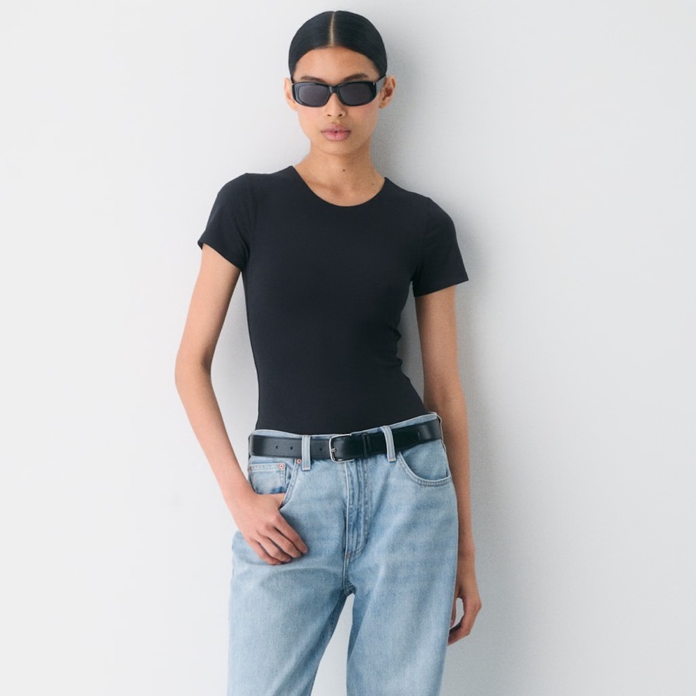 Babaton black womens bodysuit‎